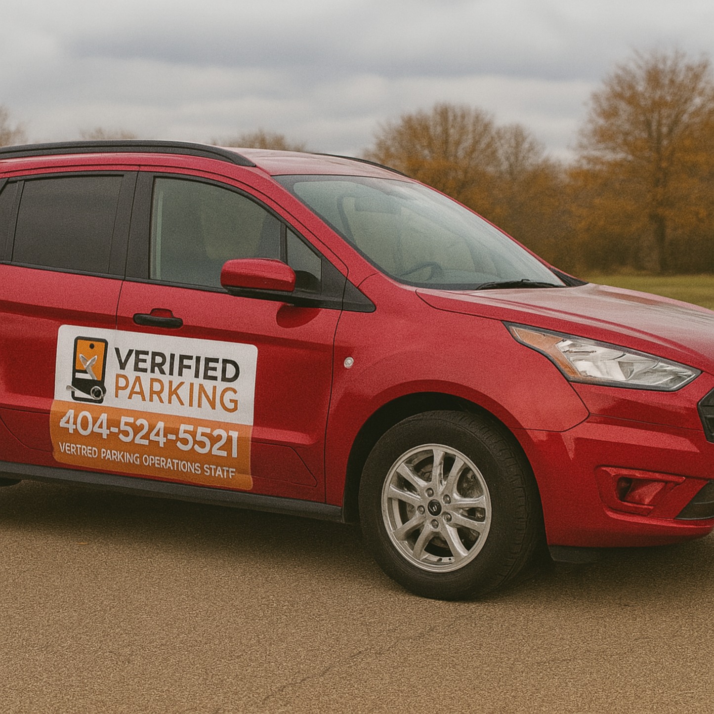 Operator Car Magnet – “Verified Parking Independent Operator”