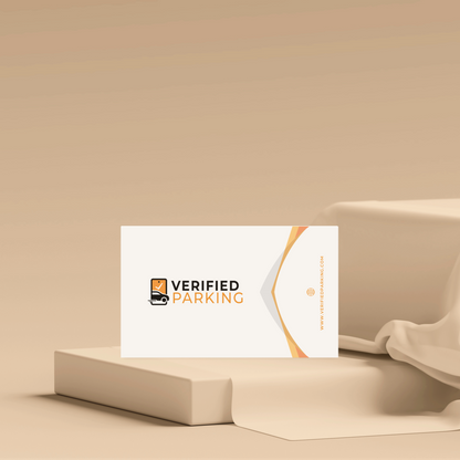 Verified Parking Business Cards – Operator Contact Cards