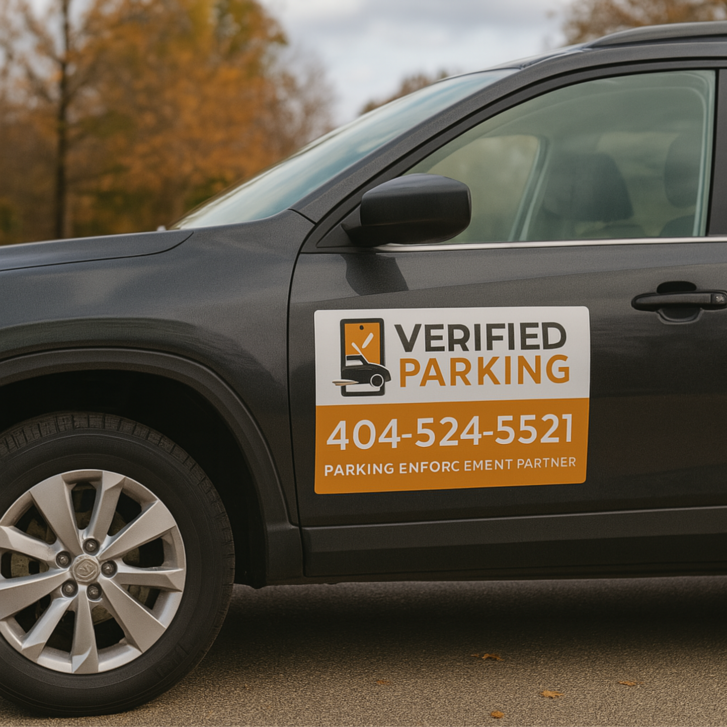 Operator Car Magnet – “Verified Parking Independent Operator”
