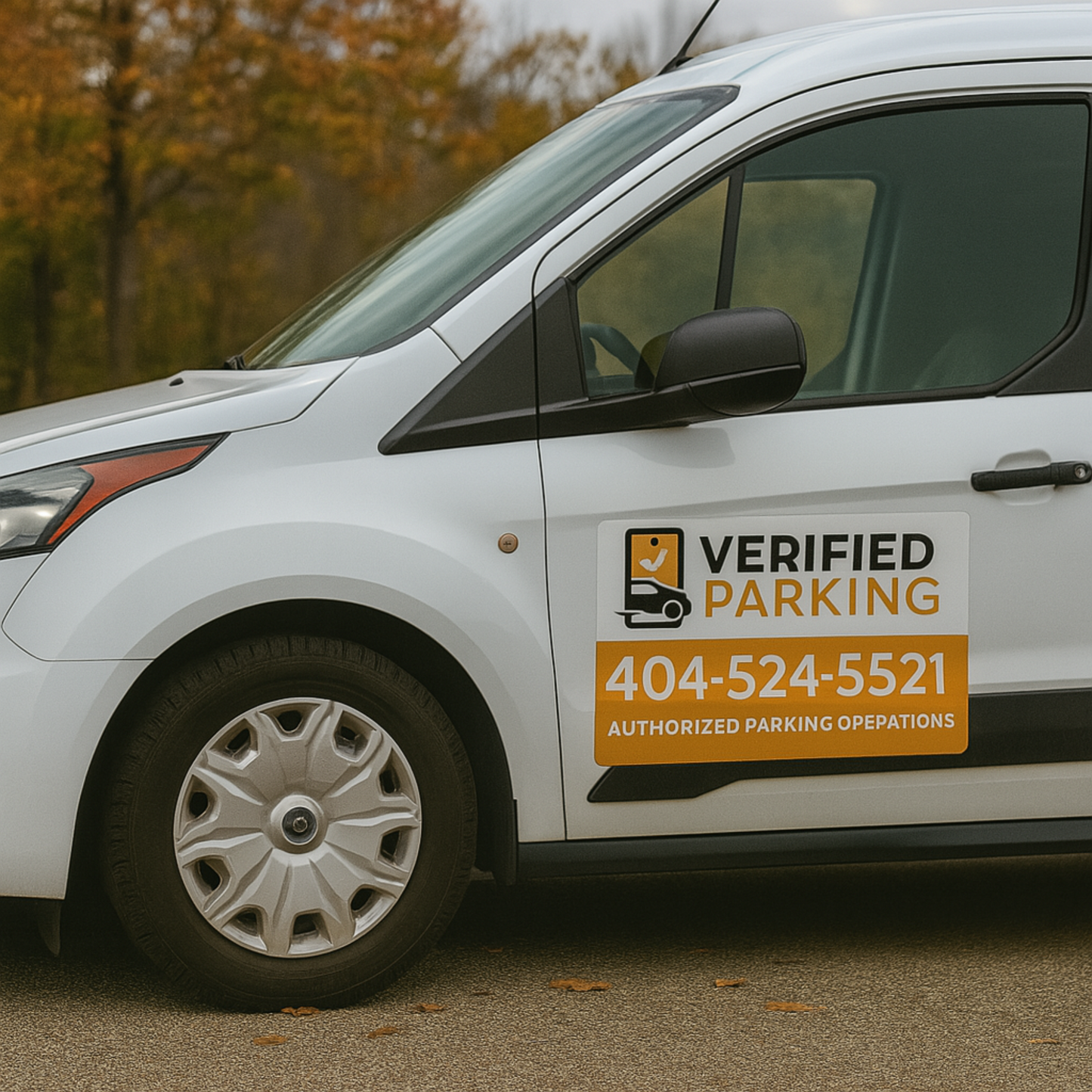 Operator Car Magnet – “Verified Parking Independent Operator”