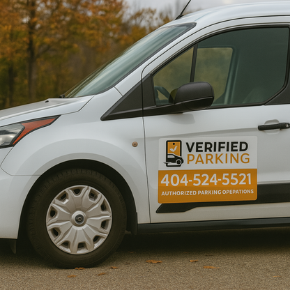 Operator Car Magnet – “Verified Parking Independent Operator”